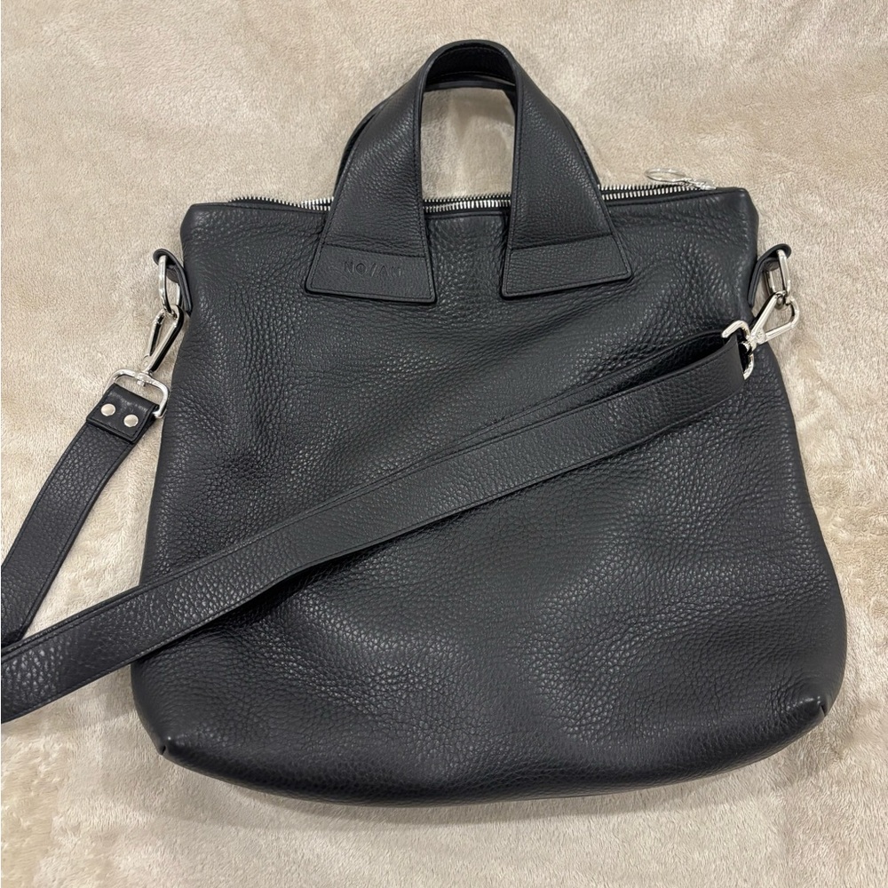 No/An Studio Simo Tote black leather NEW - Picture 12 of 16